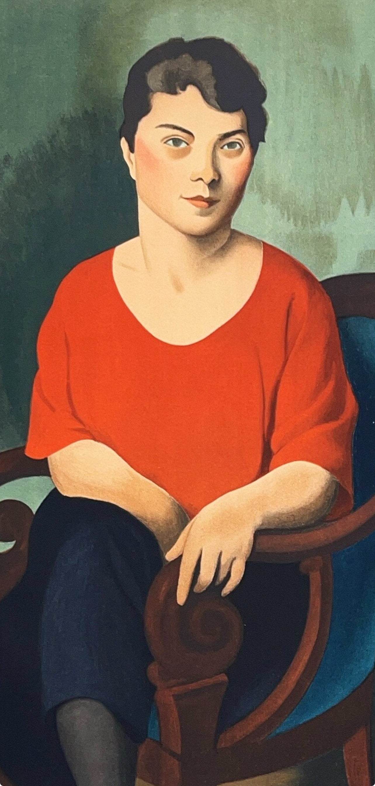 Roger De La Fresnaye, La Roumaine, Roger De La Fresnaye, Collection Pierre Lvy, Lithograph