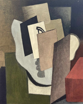 Roger De La Fresnaye, Visage, Roger De La Fresnaye, Collection Pierre Lvy, Lithograph