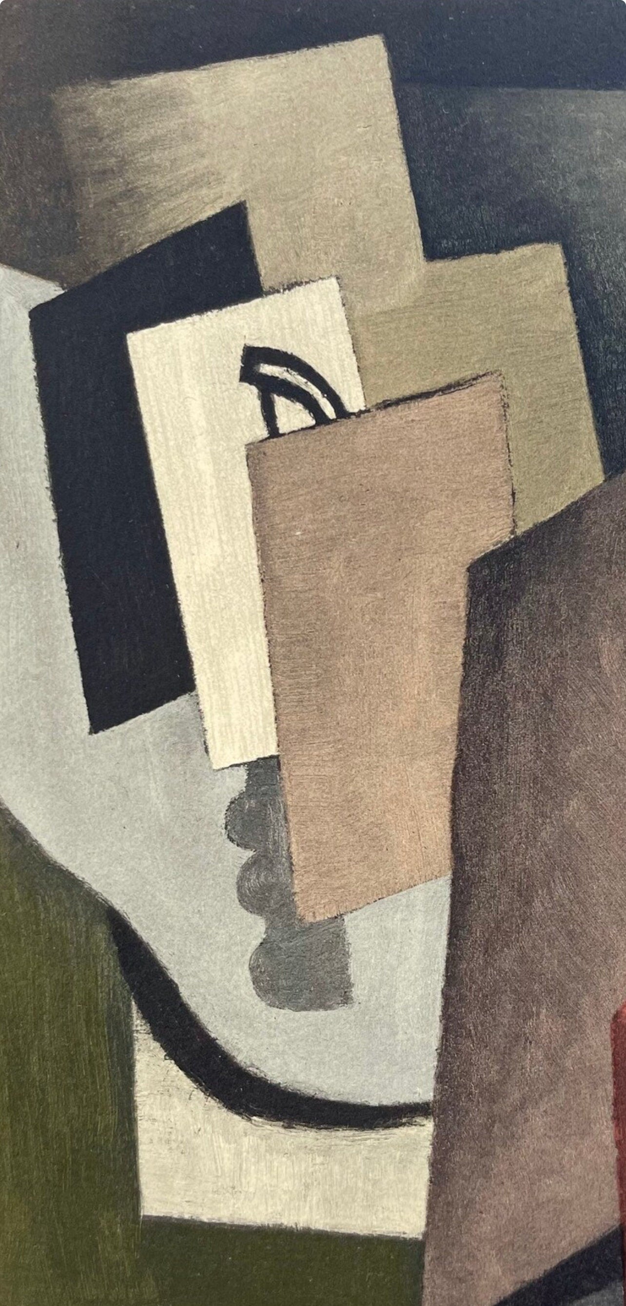 Roger De La Fresnaye, Visage, Roger De La Fresnaye, Collection Pierre Lvy, Lithograph