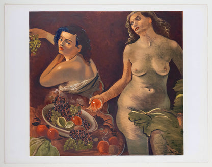 Andr Derain, Deux Femmes Nues Et Nature Morte, Andr Derain, Collection Pierre Lvy, Lithograph
