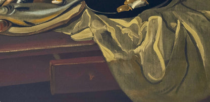 Andr Derain, Nature Morte Aux Poissons Et A La Pole, Andr Derain, Collection Pierre Lvy, Lithograph