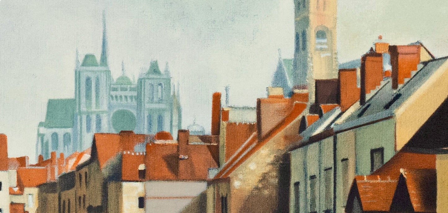 Andr Derain, Amiens, Andr Derain, Collection Pierre Lvy, Lithograph