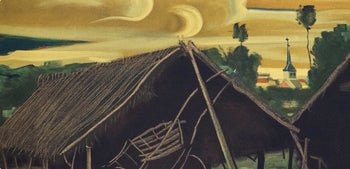 Andr Derain, Les Deux Hangars, Andr Derain, Collection Pierre Lvy, Lithograph