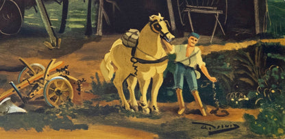 Andr Derain, Les Deux Hangars, Andr Derain, Collection Pierre Lvy, Lithograph