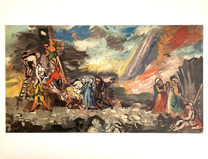 Charles Dufresne, Descente De Croix, Dufresne, Collection Pierre Lvy, Lithograph