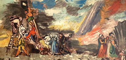 Charles Dufresne, Descente De Croix, Dufresne, Collection Pierre Lvy, Lithograph