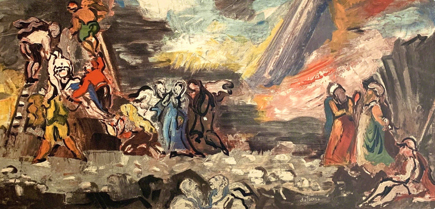 Charles Dufresne, Descente De Croix, Dufresne, Collection Pierre Lvy, Lithograph