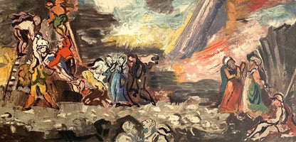 Charles Dufresne, Descente De Croix, Dufresne, Collection Pierre Lvy, Lithograph