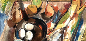 Charles Dufresne, Nature Morte Fruits Et Lgumes, Dufresne, Collection Pierre Lvy, Lithograph