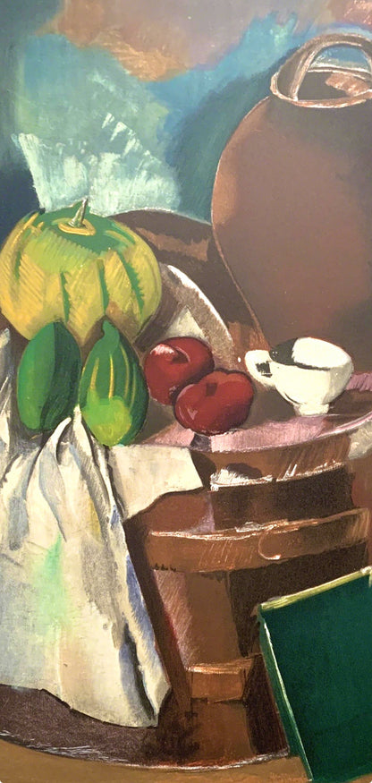 Charles Dufresne, Nature Morte, Collection Pierre Lvy, Lithograph