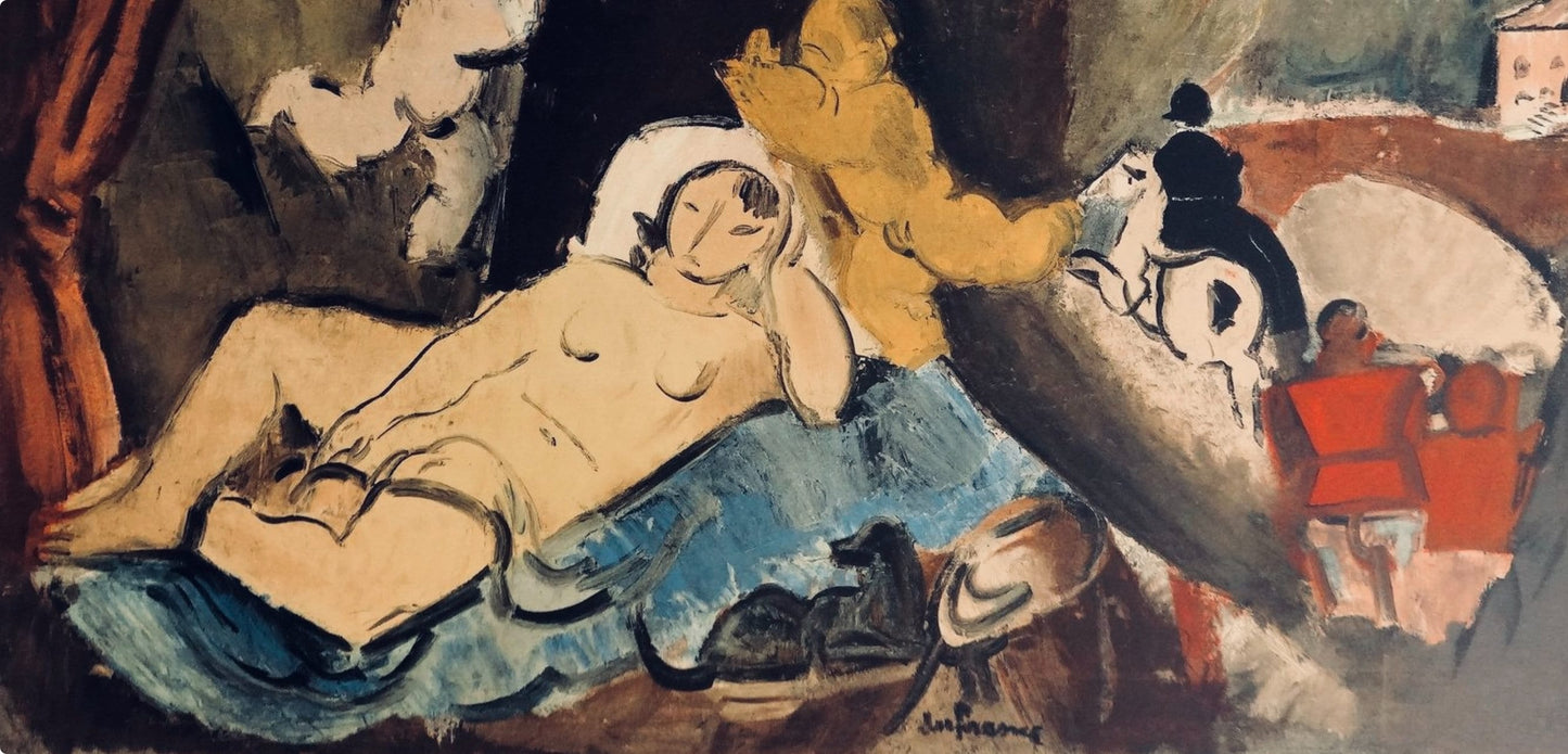 Charles Dufresne, Le Rve, Collection Pierre Lvy, Lithograph