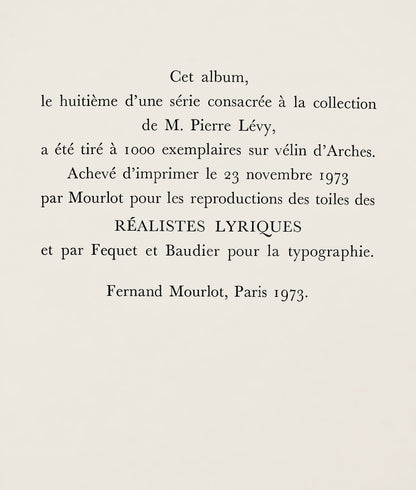 Paul Czanne, Paysage Aix, Les Ralistes Lyriques, Collection Pierre Lvy, Lithograph