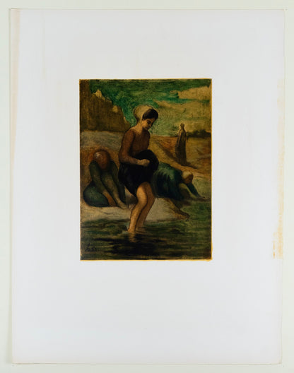 Honor Daumier, Au Bord De L'Eau, Les Ralistes Lyriques, Collection Pierre Lvy, Lithograph