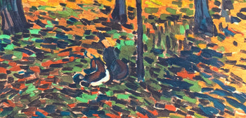 Maurice De Vlaminck, Chataigneraie Chatou, Avec Personnages, Fauves, Collection Pierre Lvy,