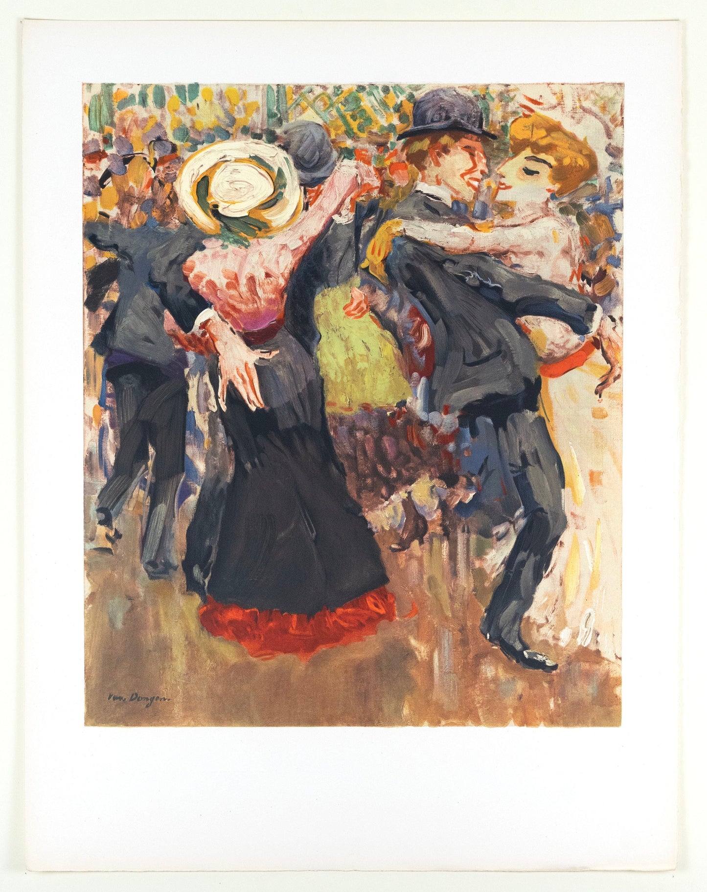 Kees Van Dongen, La Matchiche, Fauves, Collection Pierre Lvy, Lithograph