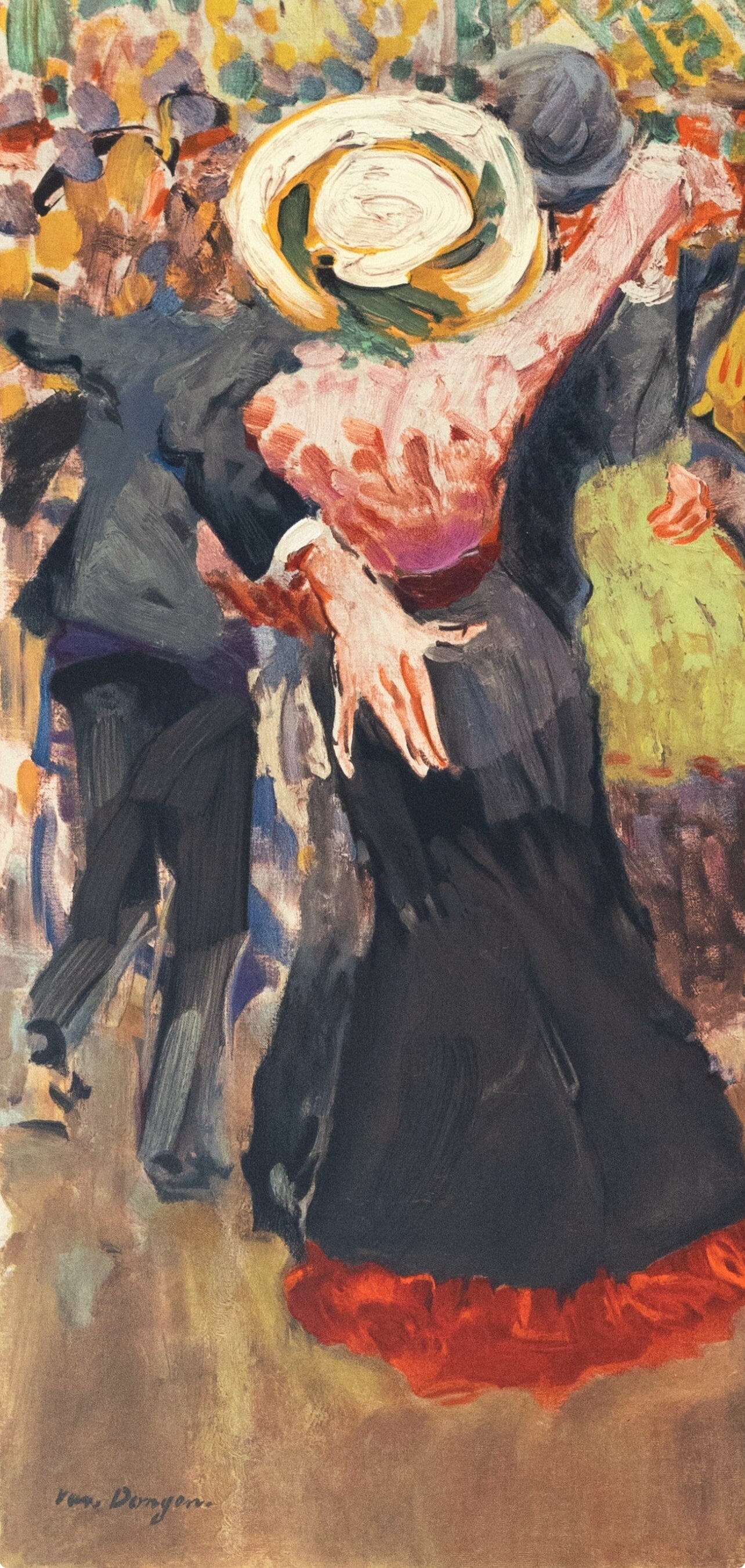 Kees Van Dongen, La Matchiche, Fauves, Collection Pierre Lvy, Lithograph