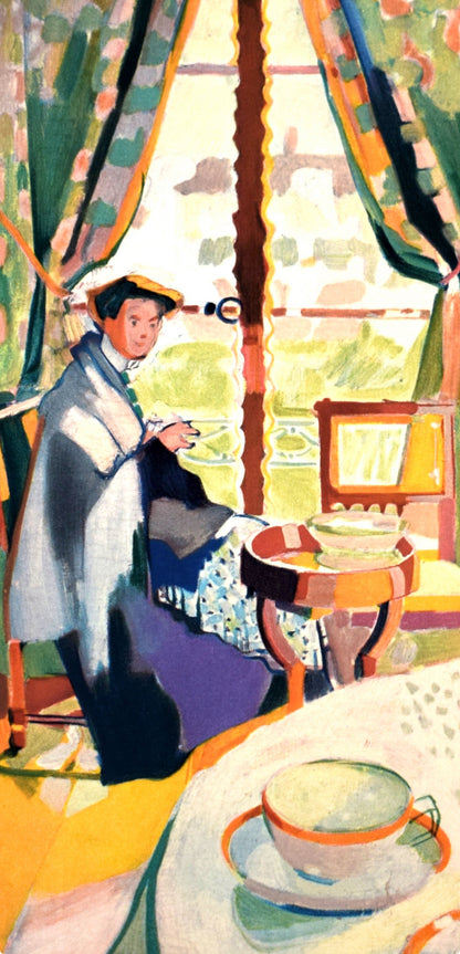 Maurice Marinot, Intrieur, Fauves, Collection Pierre Lvy, Lithograph