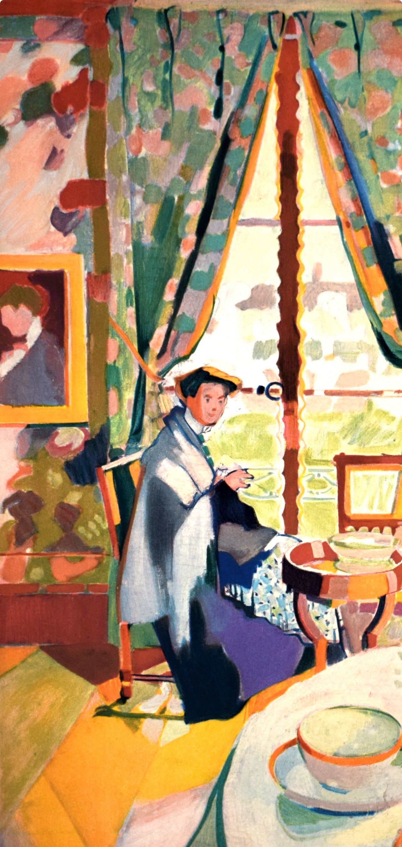 Maurice Marinot, Intrieur, Fauves, Collection Pierre Lvy, Lithograph