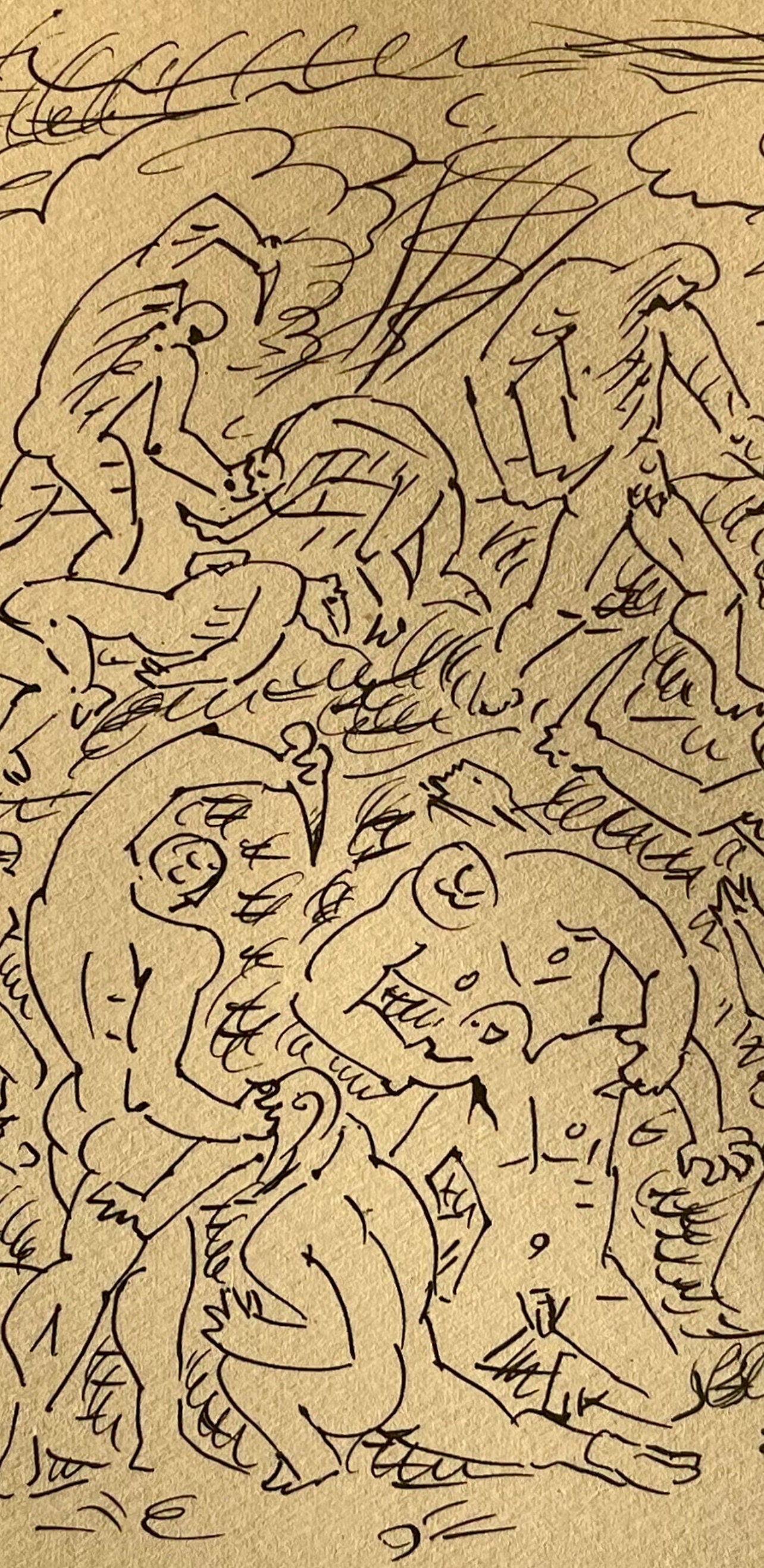 Andr Masson, Massacre, Masson Dessins, Lithograph