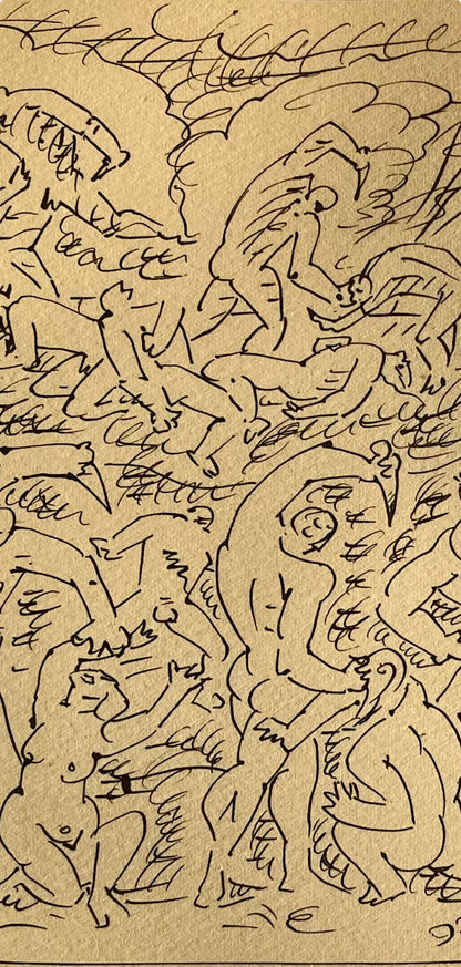 Andr Masson, Massacre, Masson Dessins, Lithograph