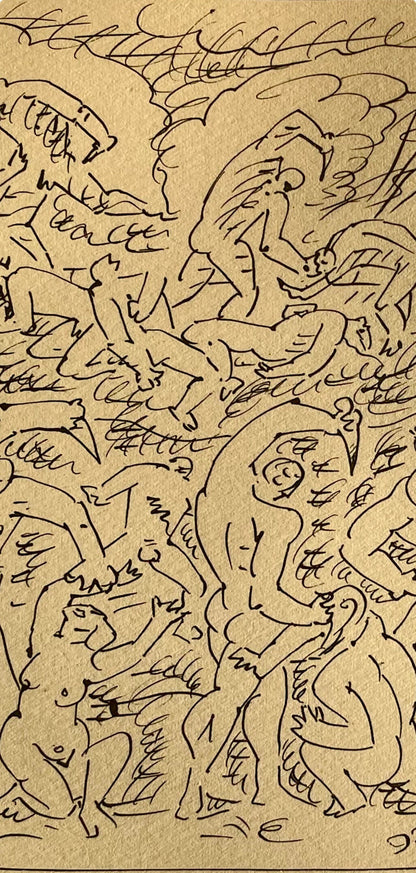 Andr Masson, Massacre, Masson Dessins, Lithograph