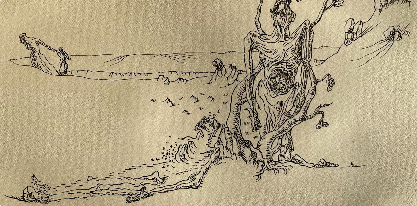 Andr Masson, Le Figuier Dessch, Masson Dessins, Lithograph