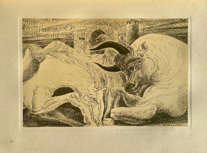 Andr Masson, Souvenir De Medinacelli, Masson Dessins, Lithograph