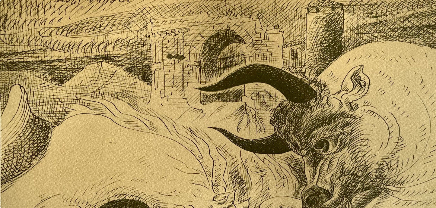 Andr Masson, Souvenir De Medinacelli, Masson Dessins, Lithograph