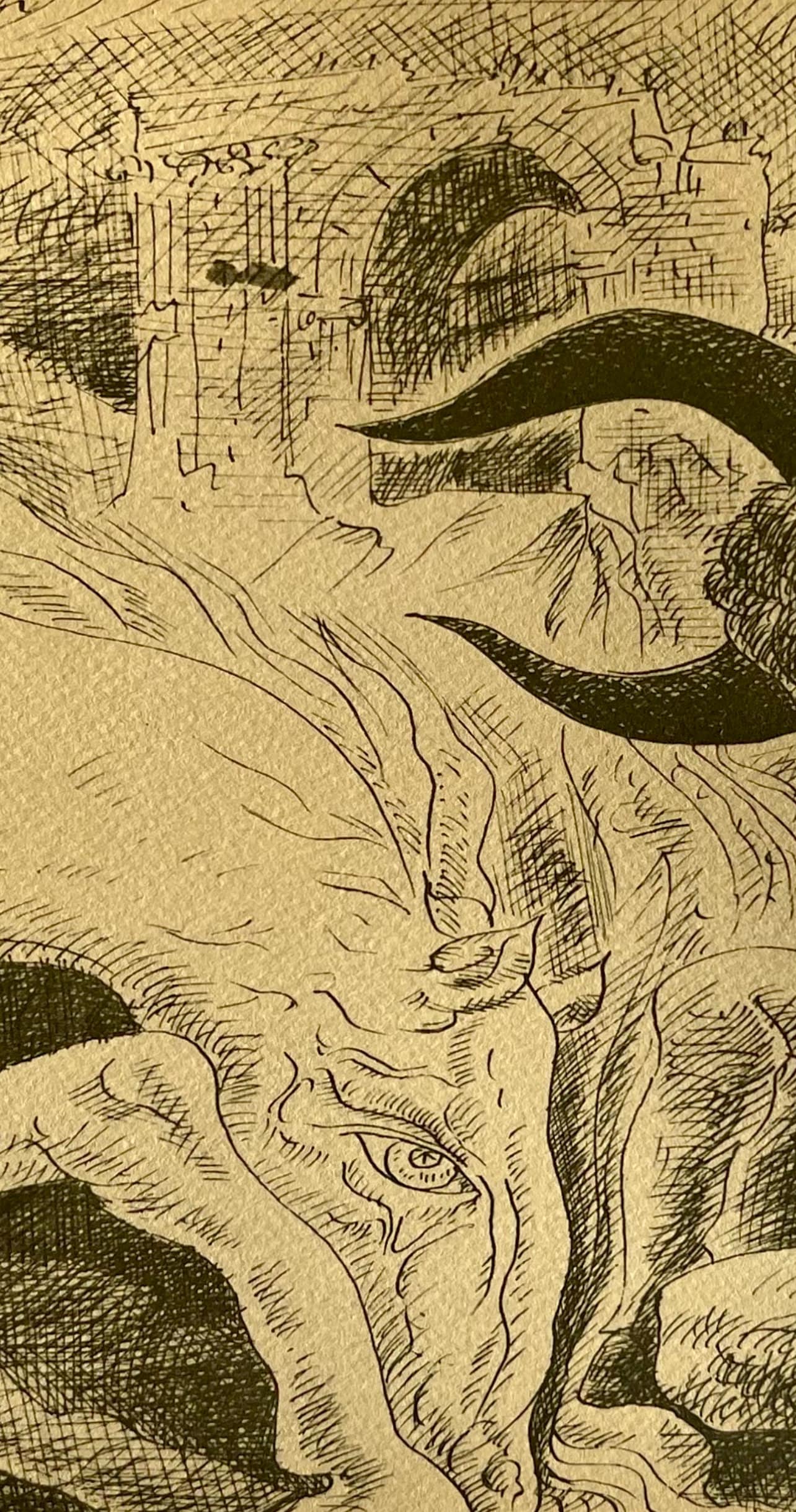 Andr Masson, Souvenir De Medinacelli, Masson Dessins, Lithograph