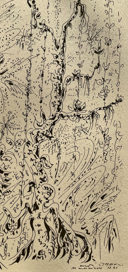 Andr Masson, Fort Martiniquaise, Masson Dessins, Lithograph
