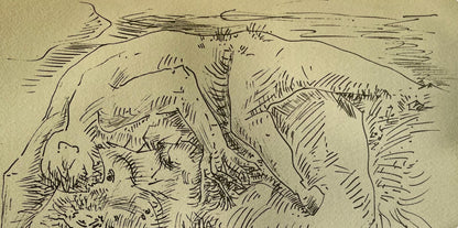 Andr Masson, Idylle, Masson Dessins, Lithograph