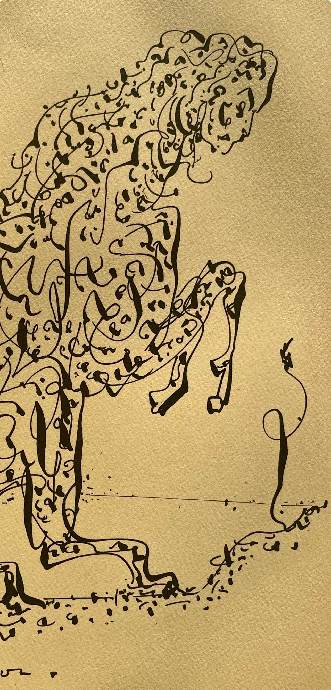 Andr Masson, La Chimre Au Serpent, Masson Dessins, Lithograph