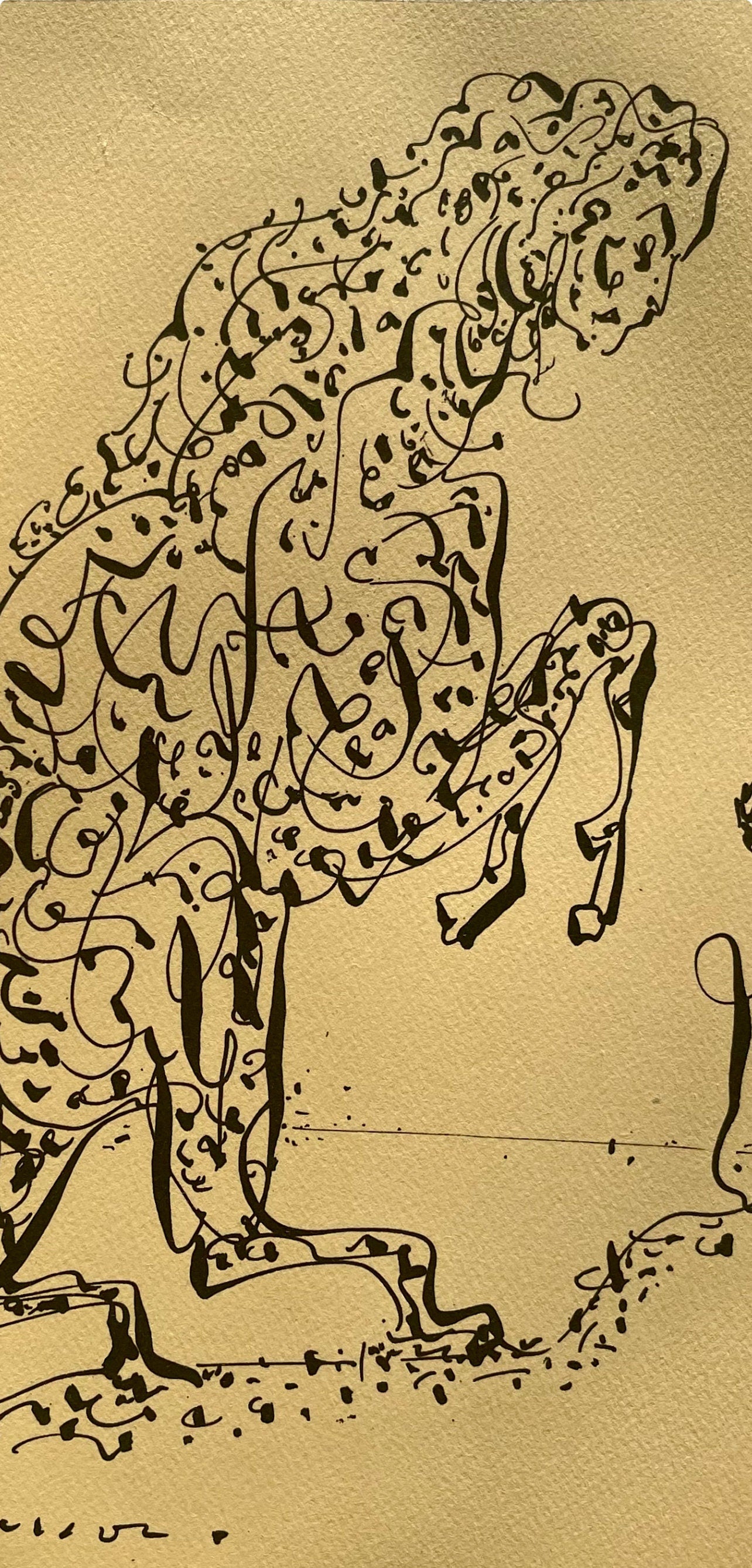 Andr Masson, La Chimre Au Serpent, Masson Dessins, Lithograph