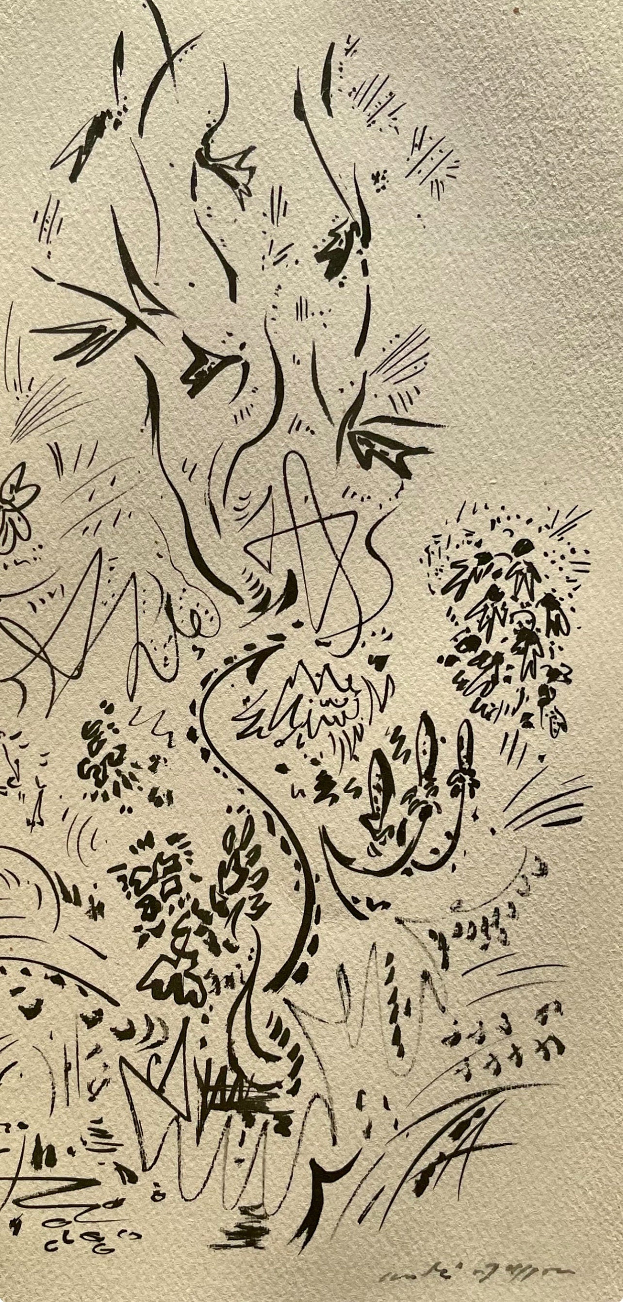 Andr Masson, Herbes Et Fleurs, Masson Dessins, Lithograph