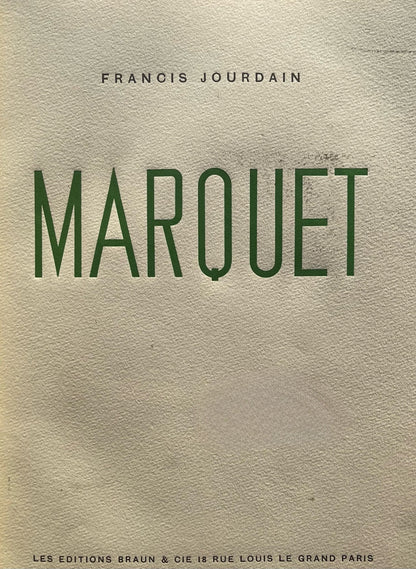 Albert Marquet, Nus., Marquet, Lithograph