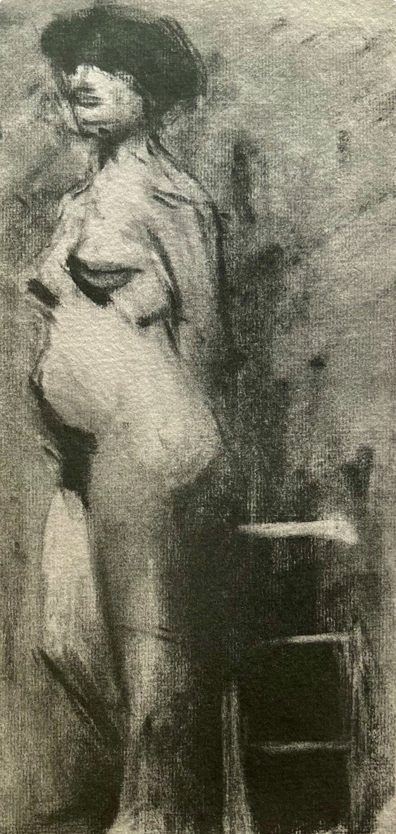 Albert Marquet, Nu. Fusain, Marquet, Lithograph