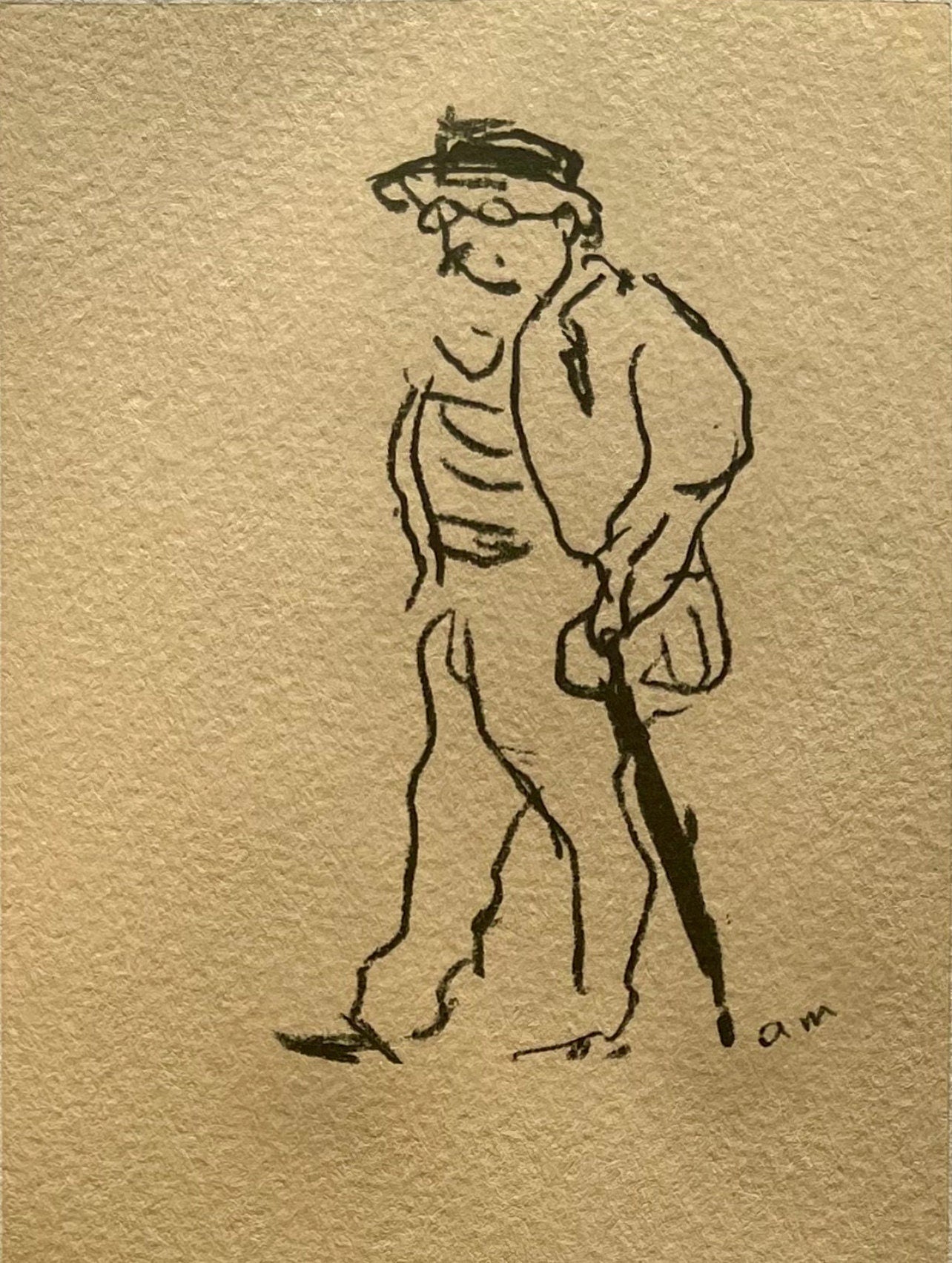 Albert Marquet, Croquis Parisiens, Marquet, Lithograph