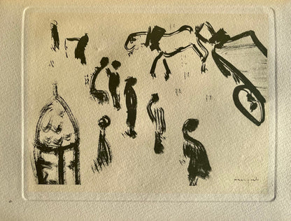 Albert Marquet, Rue Hambourg, Marquet, Lithograph