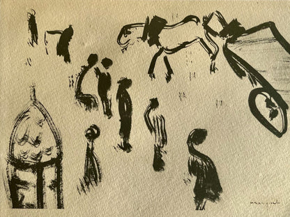 Albert Marquet, Rue Hambourg, Marquet, Lithograph