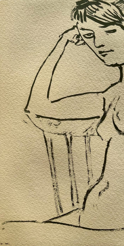 Albert Marquet, Nu La Chaise, Marquet, Lithograph