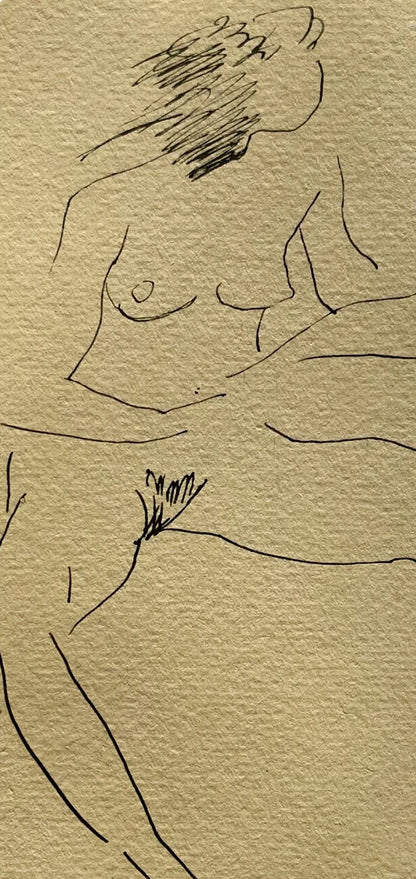 Albert Marquet, Nu., Marquet, Lithograph