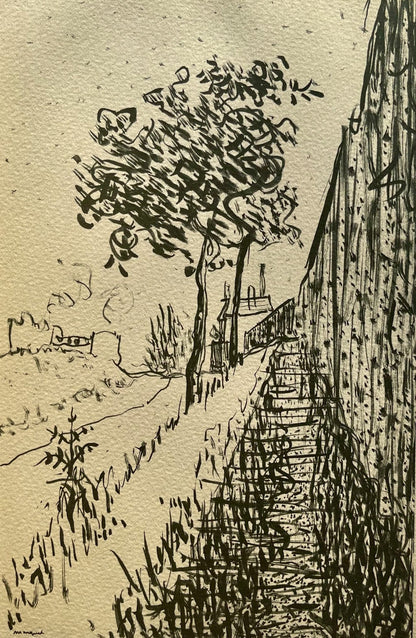Albert Marquet, Banlieue De Paris, Marquet, Lithograph