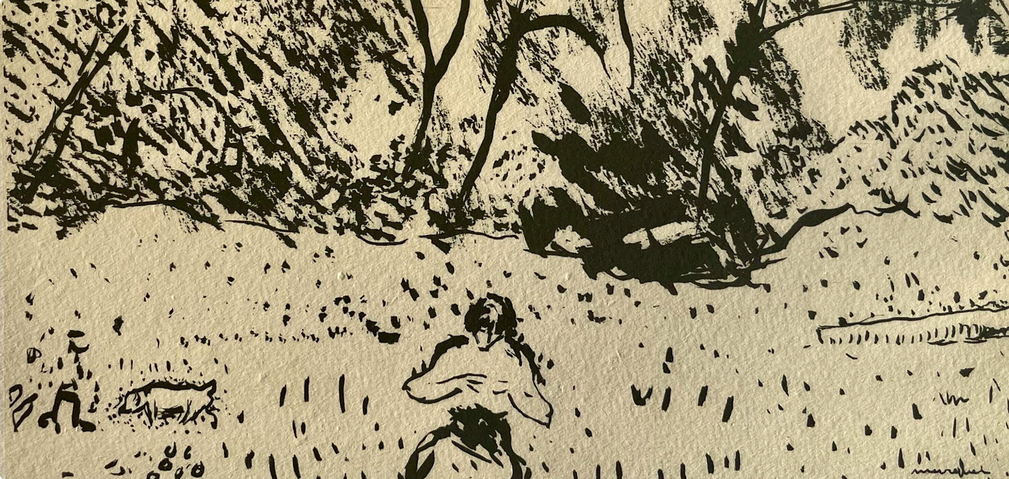 Albert Marquet, Paysage De L'Ile-De-France, Marquet, Lithograph