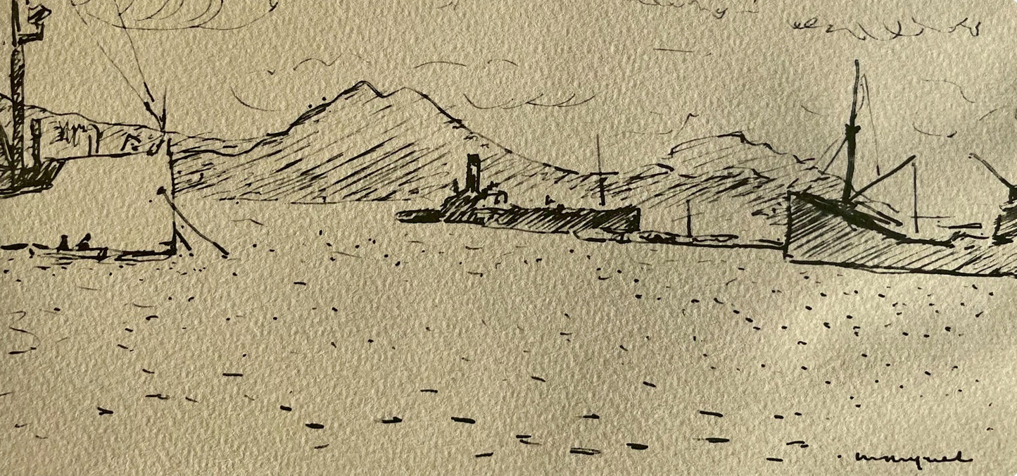 Albert Marquet, La Goulette, Marquet, Lithograph