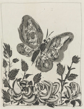 Pablo Picasso, Le Papillon, Histoire Naturelle, Lithograph
