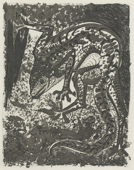 Pablo Picasso, Le Lzard, Histoire Naturelle, Lithograph