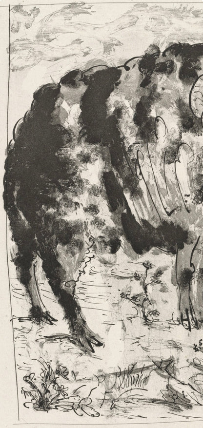 Pablo Picasso, Le Blier, Histoire Naturelle, Lithograph