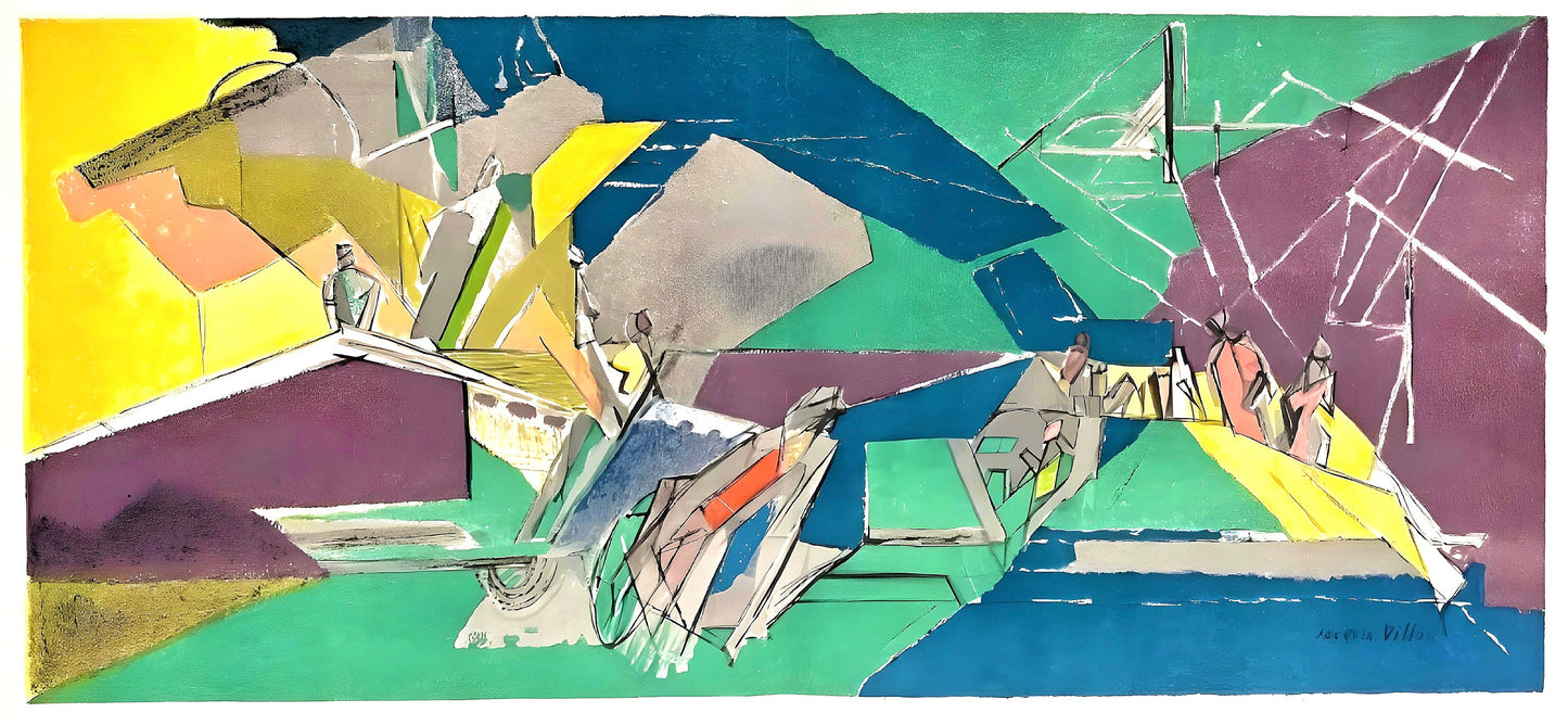 Jacques Villon, Composition, Jacques Villon Ou L'Art Glorieux