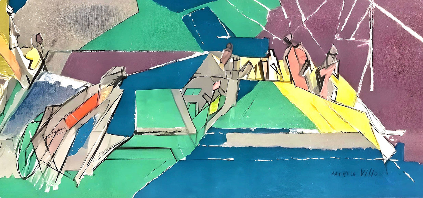 Jacques Villon, Composition, Jacques Villon Ou L'Art Glorieux