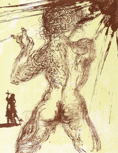 Salvador Dali, Composition (M/Lpsinger 1175; Field 67-2), Hommage A Meissonier, Lithograph